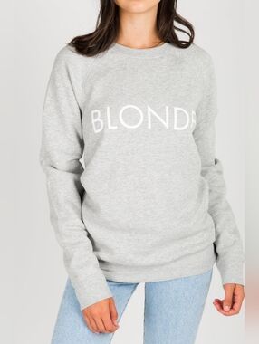 Blonde Crewneck Sweater